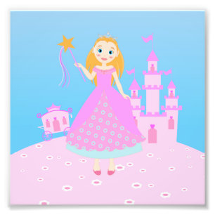 Foto Princesa de cuento de hadas en Fiesta de nacer ros