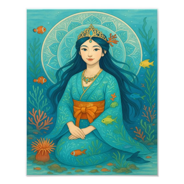 Foto Princesa subacuática (Frente)