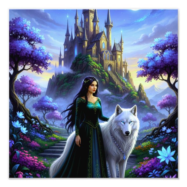 Foto Princesa y Lobo (Frente)