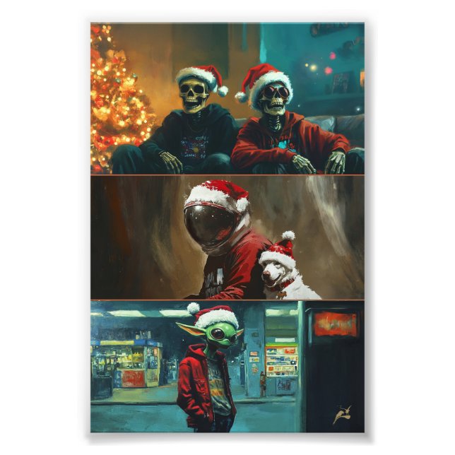 Foto Print Feliz Natal (Frente)