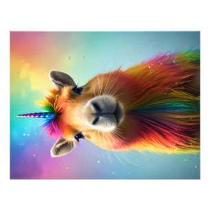 Foto Prismhorn: El Capybaraicornio Arcoiris,