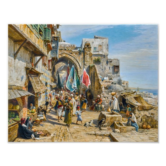 Foto Procesión en Jaffa | Gustav Bauernfeind | (Frente)