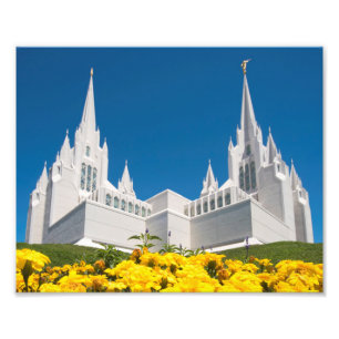 " foto profesional 10X8 del templo de San Diego