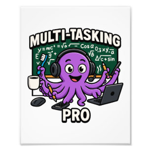 Foto Profesional del estudiante de aula de pulpo multit