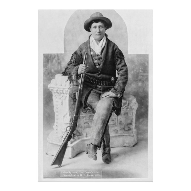 Foto Profesional Scout Calamity Jane 1895 (Frente)