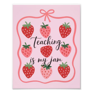 Foto Profesor Amante de la Fresa Enseñar es mi Pasión