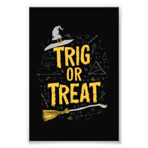 Foto Profesor de matemáticas de Halloween Trig o trata 