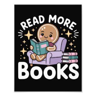 Foto Profesor de Navidad Lee Más Libros Divertido 