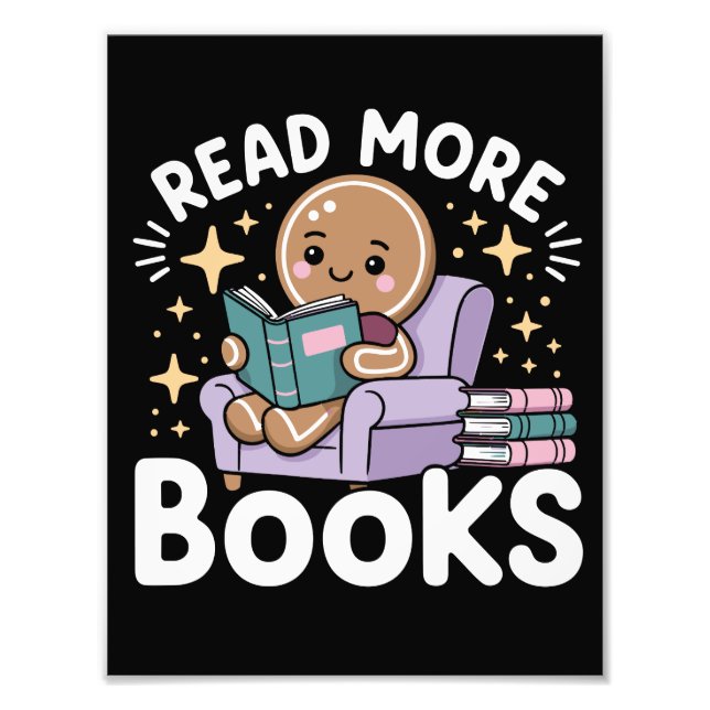 Foto Profesor de Navidad Lee Más Libros Divertido  (Frente)