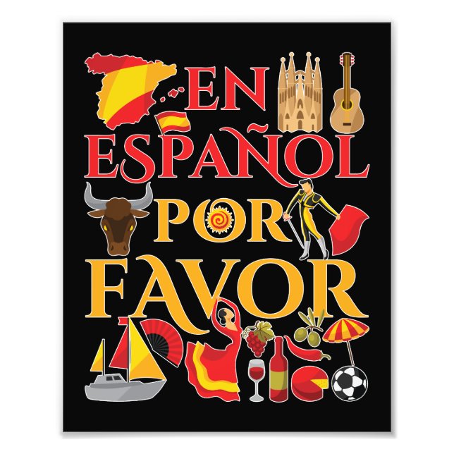 Foto Profesor español en español por favor (Frente)