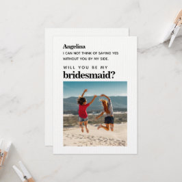 Foto propia Tarjeta de propuesta sencilla y elegan