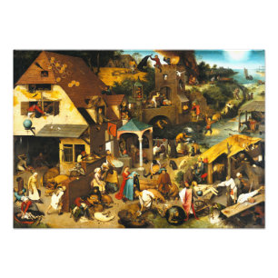 Foto Proverbios de Pieter Bruegel Netherlandish