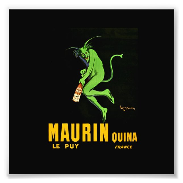 Foto Publicidad de Leonetto Cappiello Maurin Apertif (Frente)