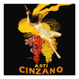 Foto Publicidad de Leonetto Cappiello para Cóctel Cinza