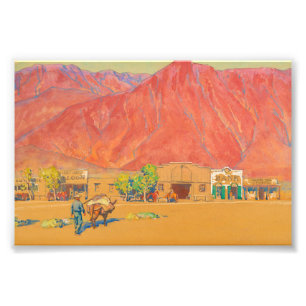 Foto Pueblo y acantilados por Maynard Dixon