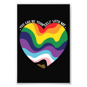 Foto Puedes ser tú mismo conmigo LGBT Transexual Gay