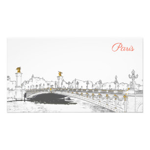 Foto Puente Alexandre III en el río Sena - París Franci