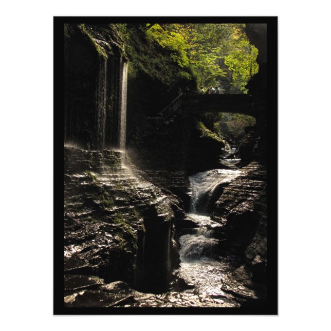 Foto Puente arco iris en la imagen de Watkins Glen (Frente)
