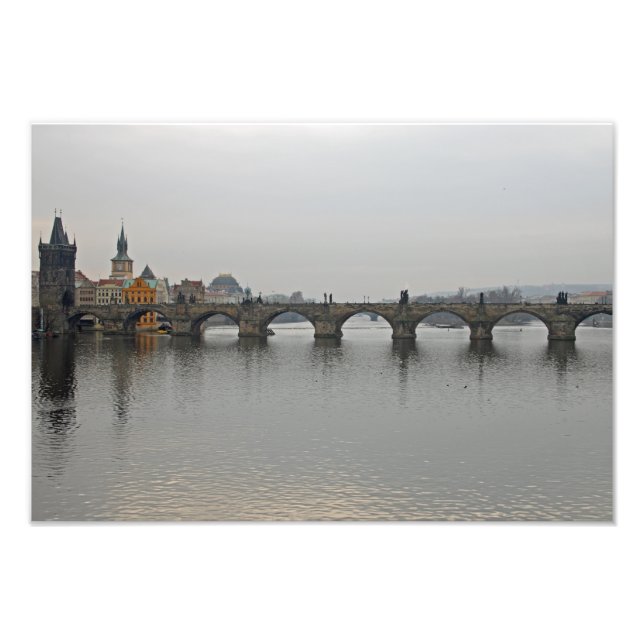 Foto Puente Charles, Praga (Frente)