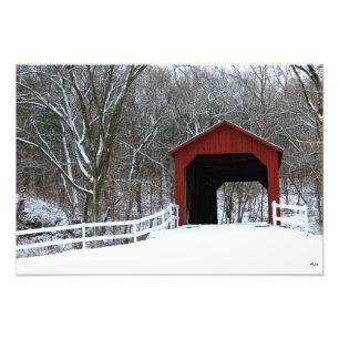 Foto Puente cubierto de la cala de Sandy, 13" x19 "