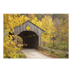 Foto Puente cubierto, Vermont, Estados Unidos 2