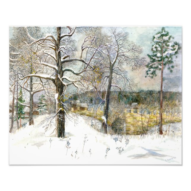 Foto puente de invierno (Frente)