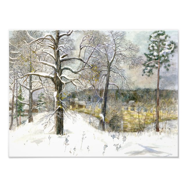 Foto puente de invierno (Frente)