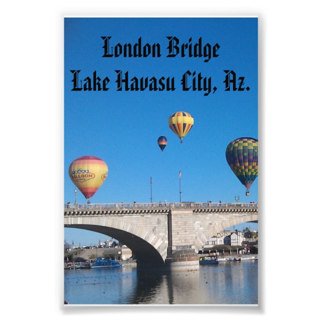 Foto Puente de Londres, Lago Havasu, Az. (Frente)