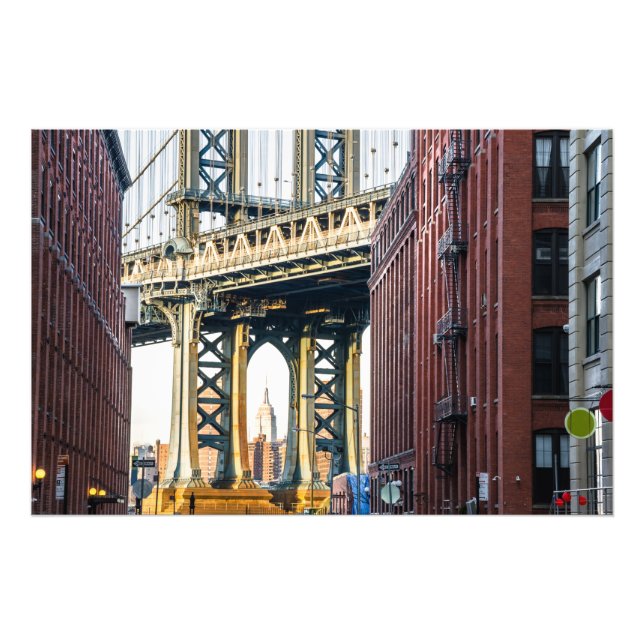 Foto Puente de Manhattan al atardecer (Frente)