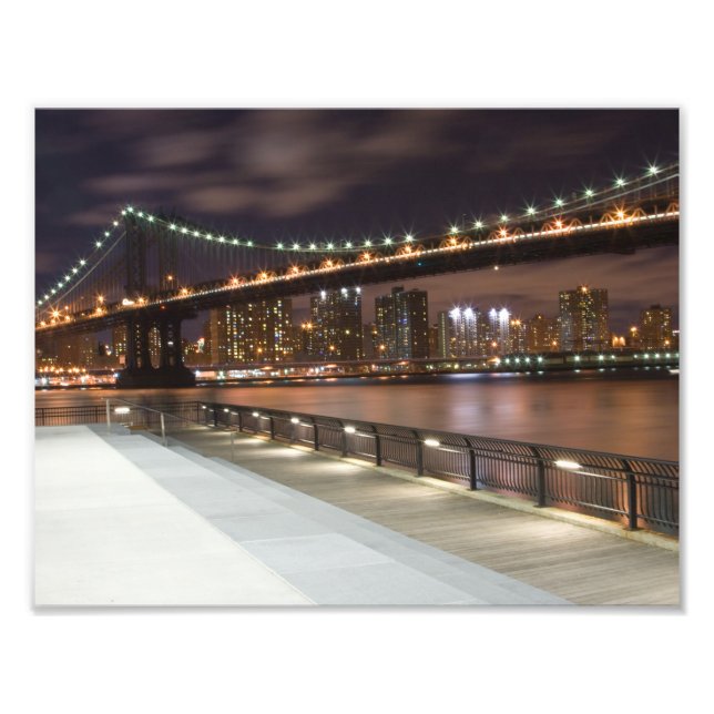 Foto Puente de Manhattan y Skyline NYC (Frente)