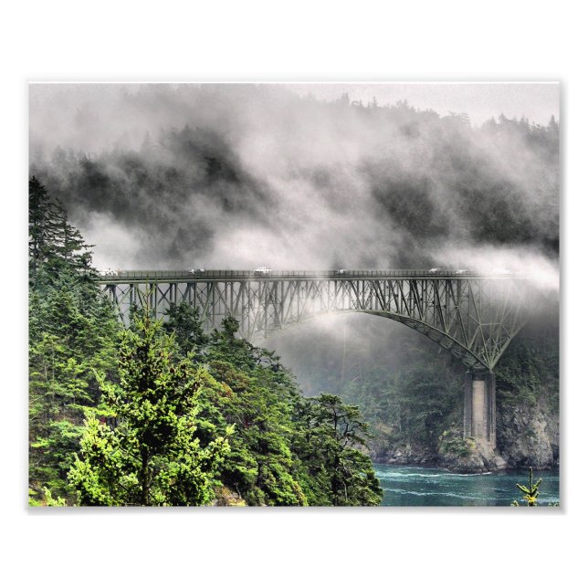 Foto Puente de niebla uno (Frente)