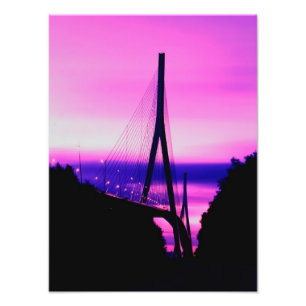 Foto Puente de Normandía, Le Havre, Francia 2