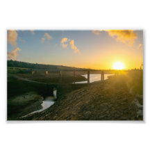 Puente de Sunrise Over Baitings - Profundidad expu