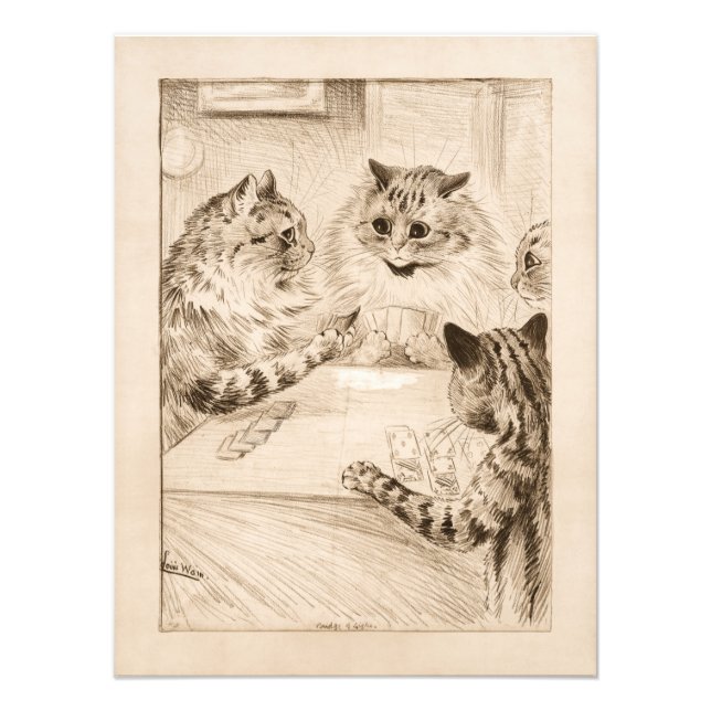 Foto Puente de suspiros por Louis Wain (Frente)