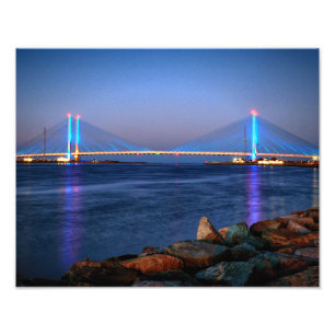 Foto Puente del río Indio en Crepúsculo