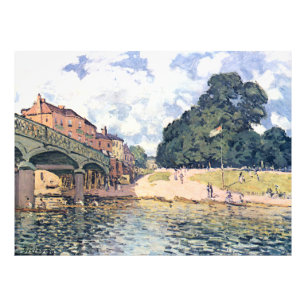 Foto Puente del Tribunal Alfred Sisley Hampton