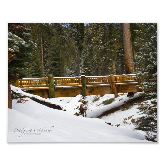 Foto Puente en Wuksachi (Frente)