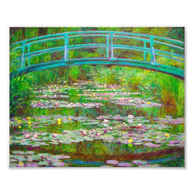 Foto Puente japonés de Monet y los lirios de agua (Frente)