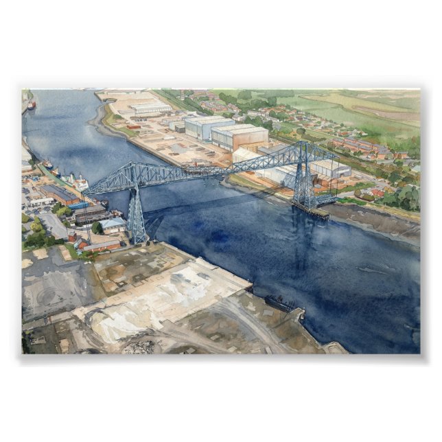 Foto Puente Transportador de Middlesborough (Frente)