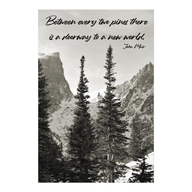 Foto Puerta a un nuevo mundo en las montañas (Frente)