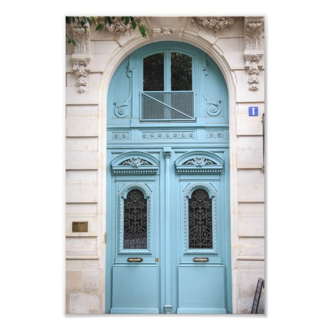 Foto Puerta Azul de París (Frente)