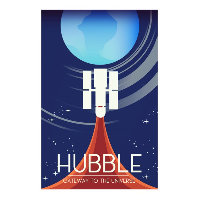 Foto Puerta de Hubble al Universo (Frente)