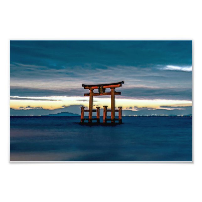 Foto Puerta Shinto-Torii-Japonesa (Frente)
