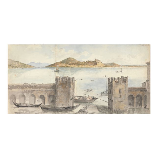 Foto Puerto de Arona (1795) Charles Gore (Frente)