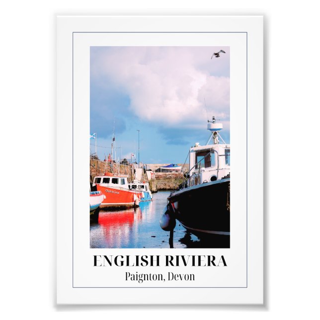 Foto Puerto de Paignton, Riviera Inglesa, Devon (Frente)