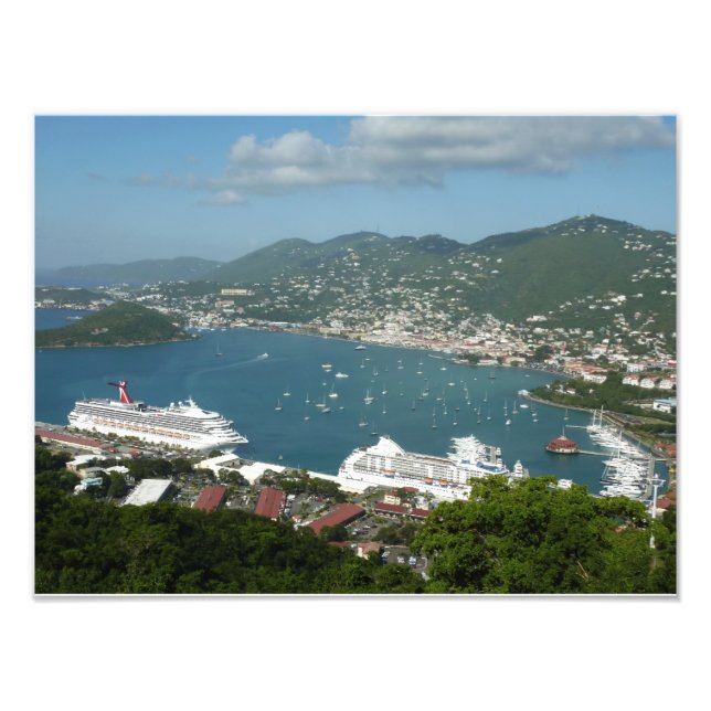 Foto Puerto de St. Thomas Islas Vírgenes Estadounidense (Frente)