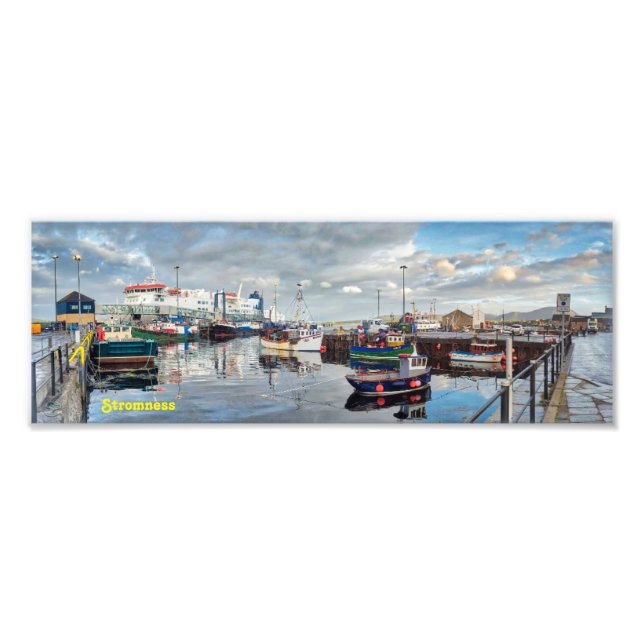 Foto Puerto de Stromness Orkney Scotland (Frente)