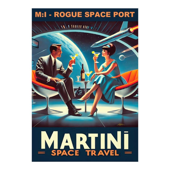 Foto Puerto espacial Martini Space Travel: Poster Rogue (Frente)