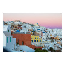 Puesta de sol perfecta en Santorini