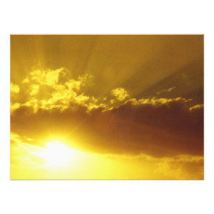 Foto Puesta del sol de oro